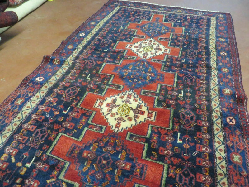 4' X 7' Antique Handmade Turkish Wool Rug Nice # 638 by Jewel Rugs