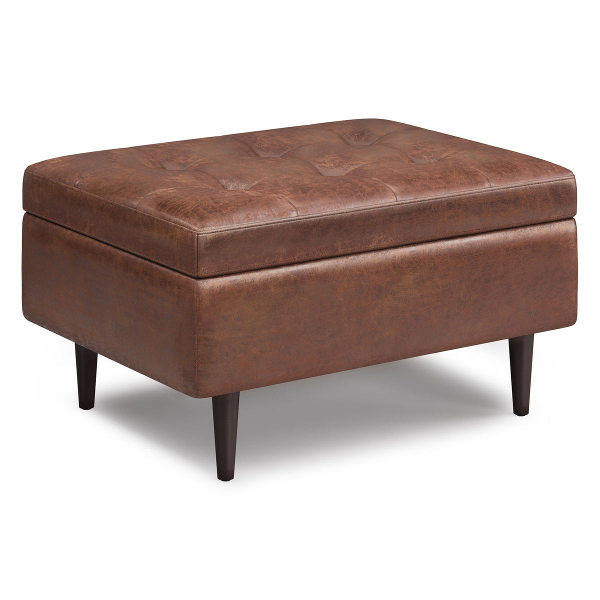 Mid-Century Storage Ottoman Coffee Table with Hydraulic Lift - Multiple Colors, photo 10 of 40