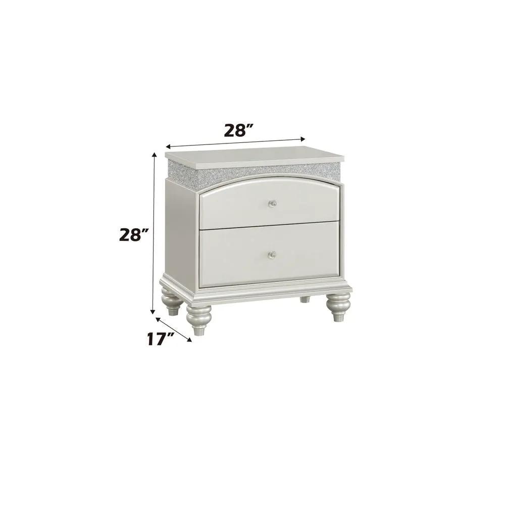 Maverick - Nightstand - Platinum by Unique Piece Furniture
