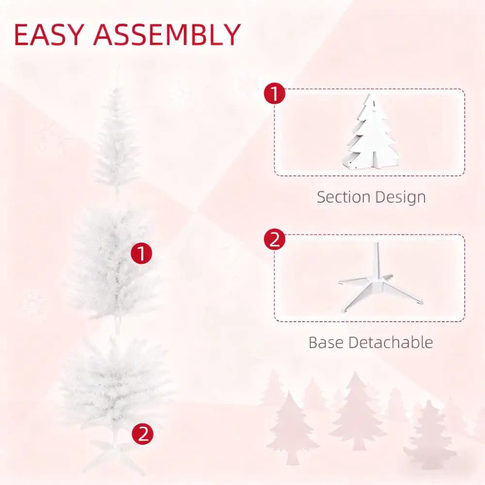Slim Christmas Tree with Realistic Branches by HouseOfZazla