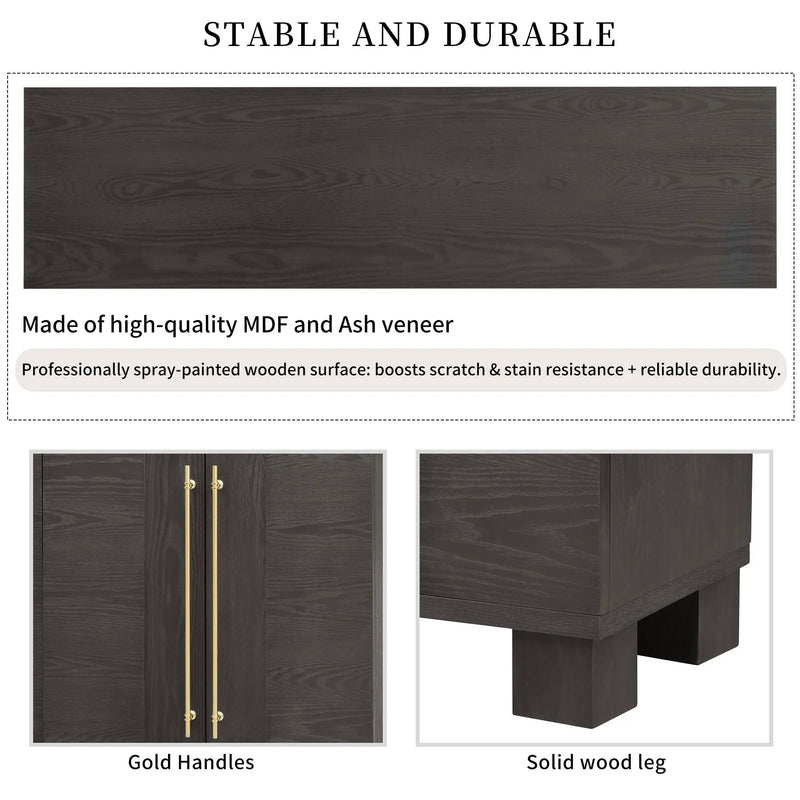 Sideboard With Adjustable Shelves