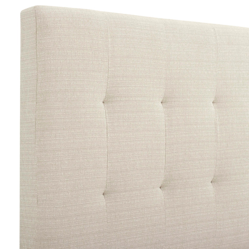 Tufted Upholstered Headboard Platform Bed by HouseOfZazla