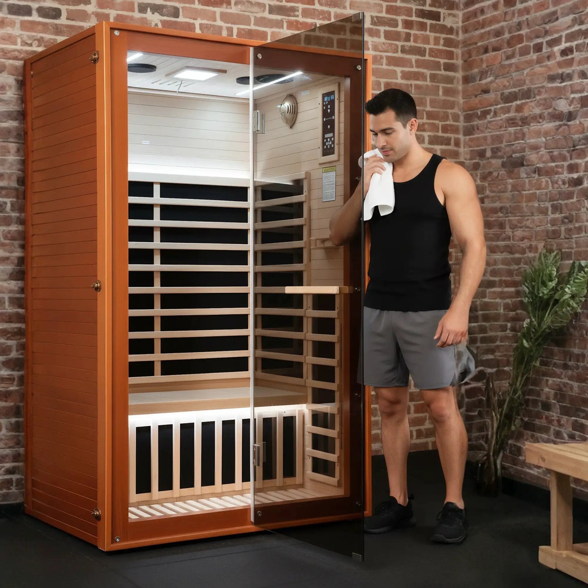 Double Sauna Room by HouseOfZazla