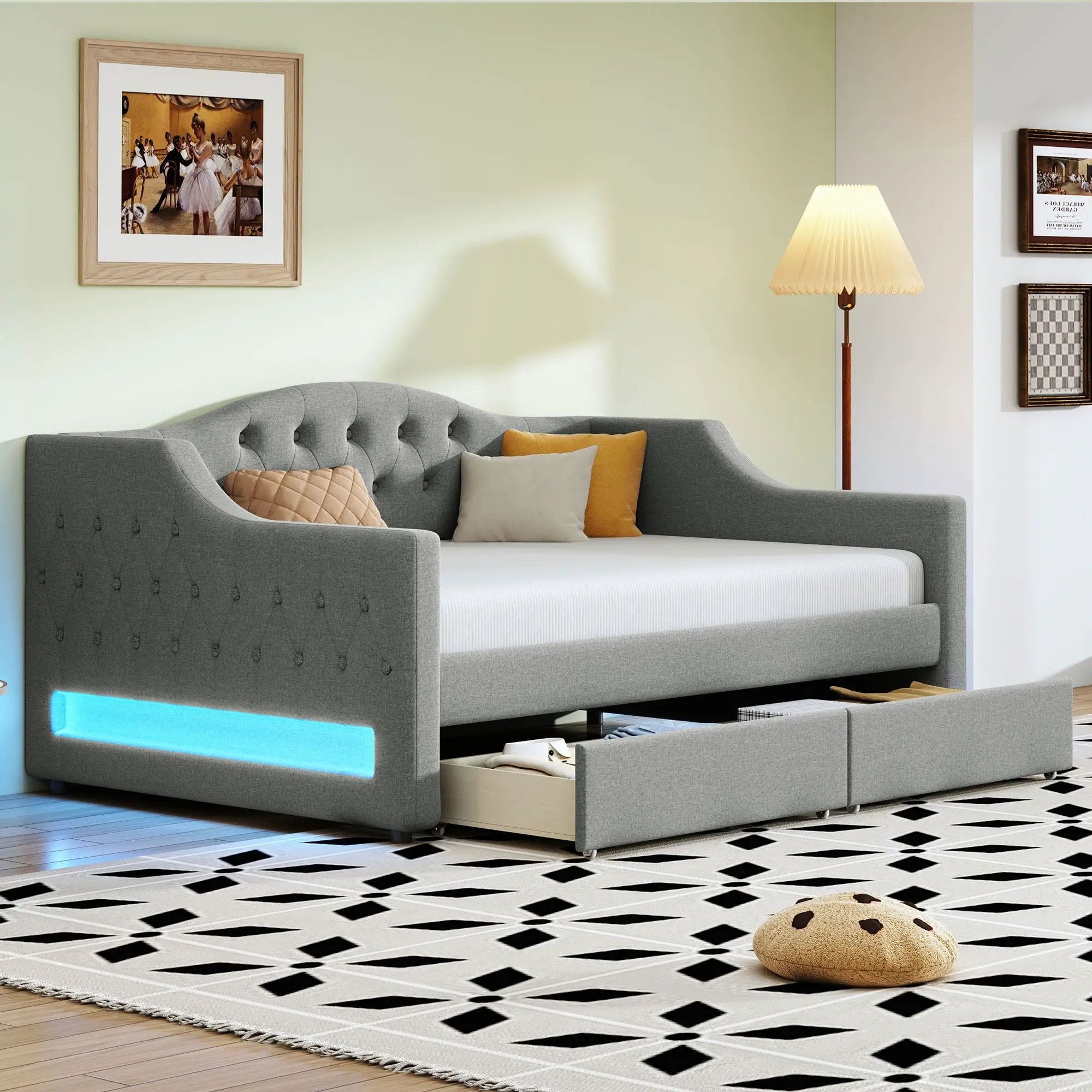 Daybed With LED Belt by Unique Piece Furniture