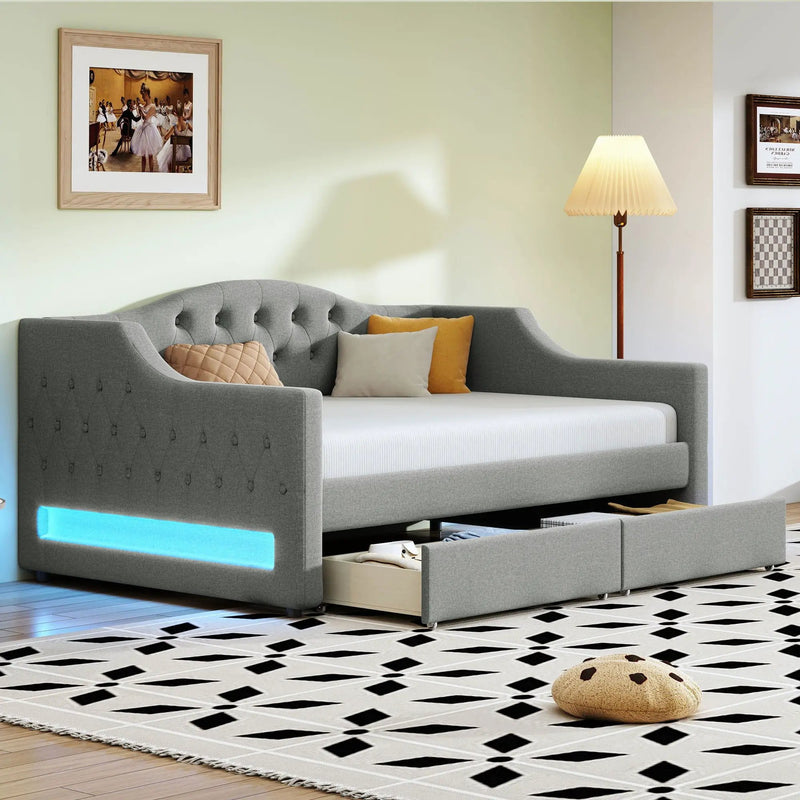 Daybed With LED Belt by Unique Piece Furniture