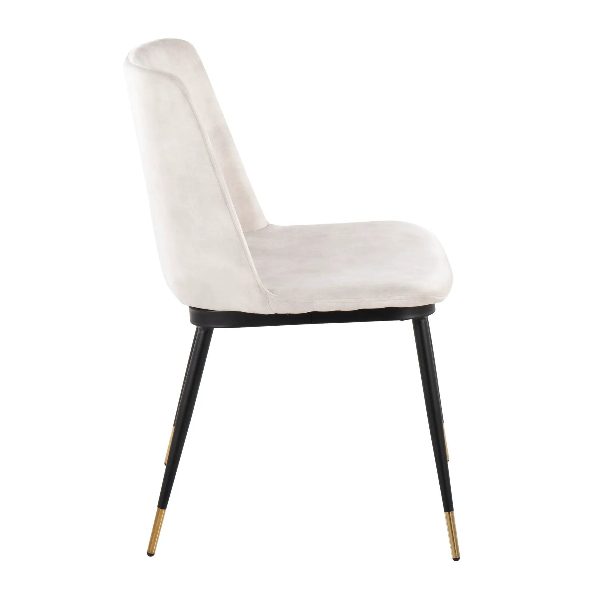 Wanda - Contemporary Chair (Set of 2) - Black / Beige by Unique Piece Furniture
