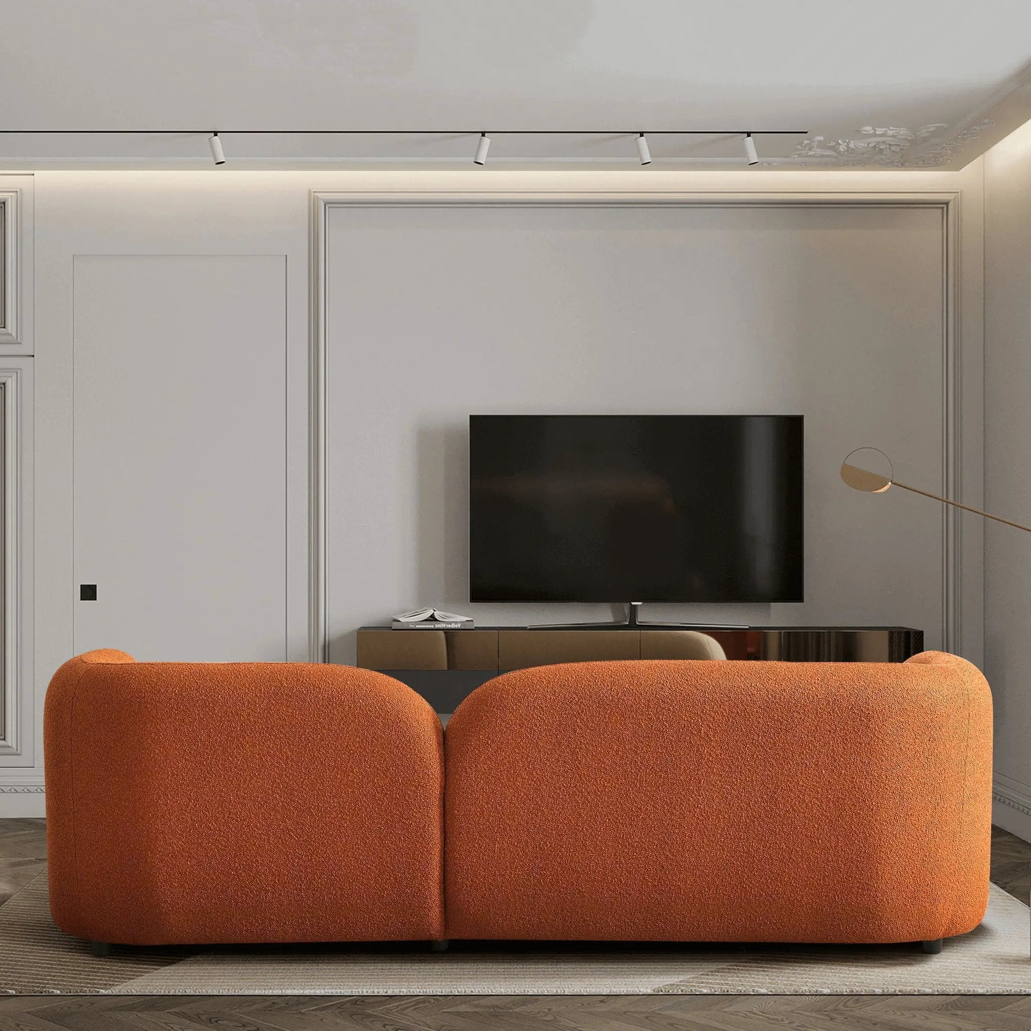 Donna - Japandi Style, Boucle Sofa by Unique Piece Furniture