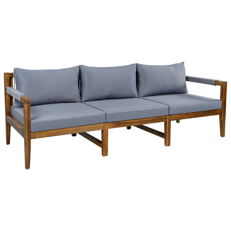 3 Piece Outdoor Sectional Sofa Set by HouseOfZazla