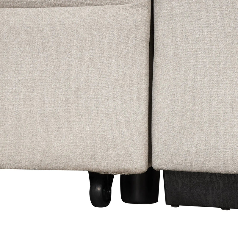 Sleeper Sofa Bed, 2 In 1 Pull Out Sofa Bed L Shape Couch With Storage Ottoman For Living Room, Bedroom Couch And Small Apartment by HouseOfZazla