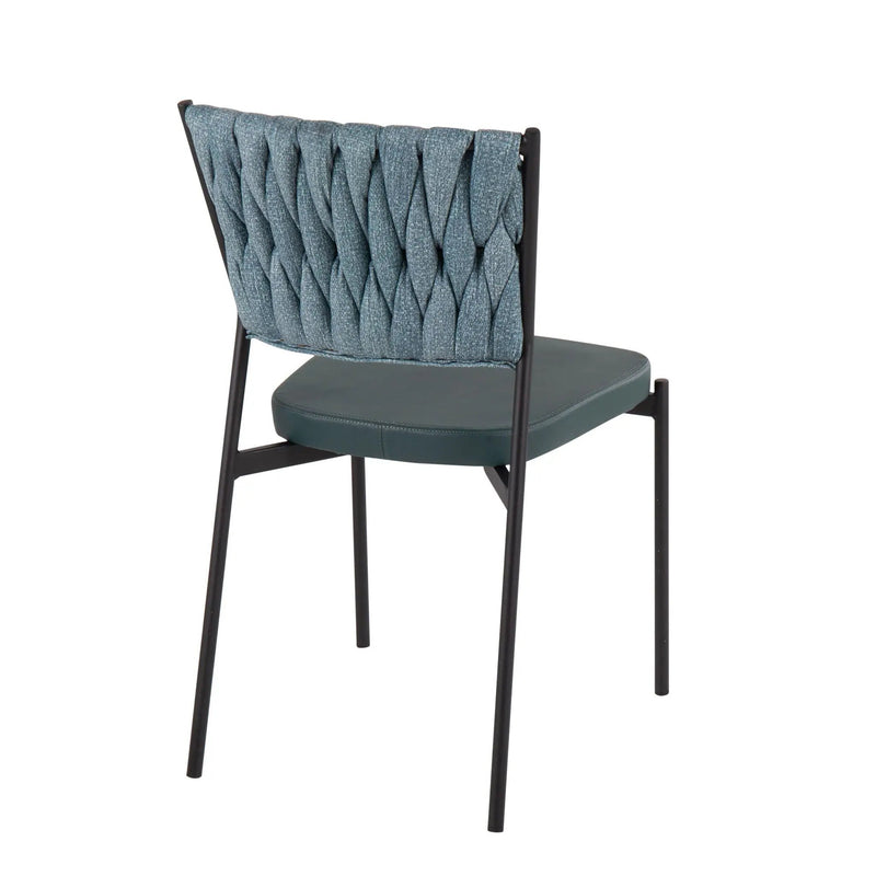 Tania - Braided Contemporary Chair (Set of 2) by Unique Piece Furniture