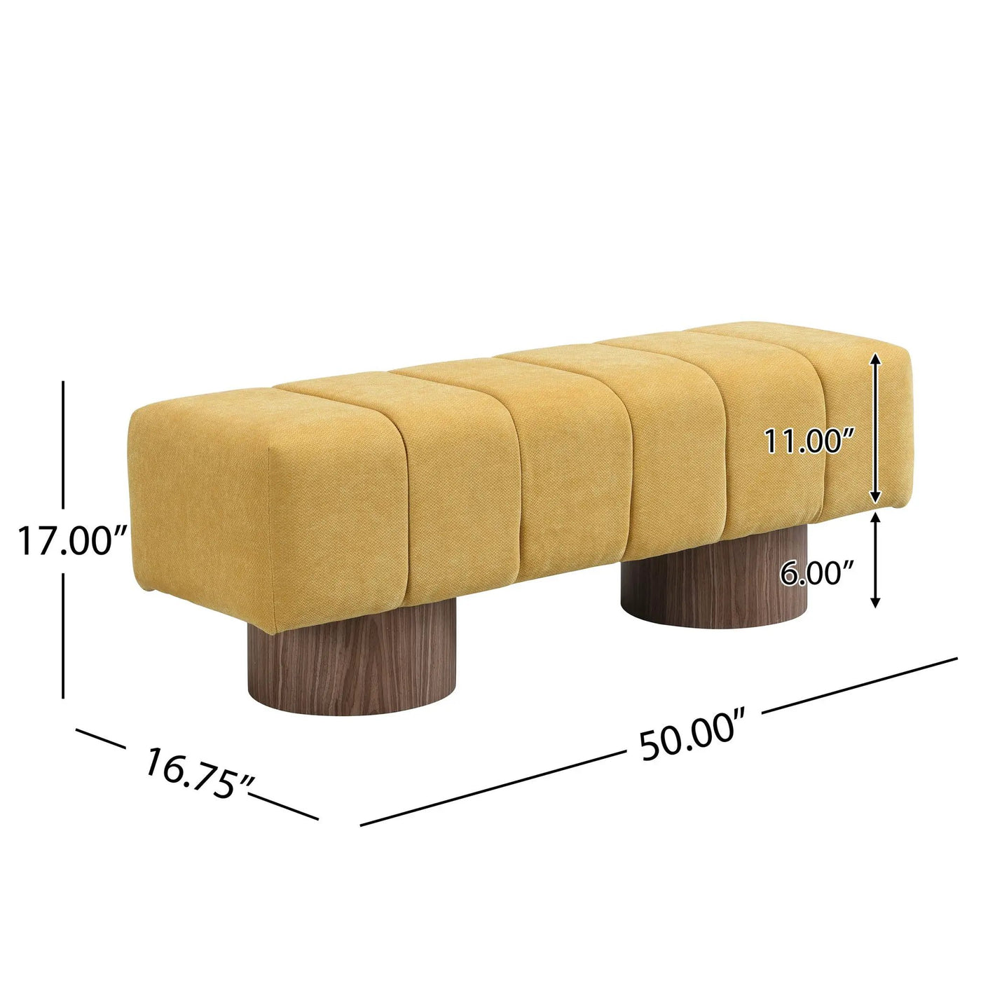 Upholstered Dining Bench For Dining Room by HouseOfZazla