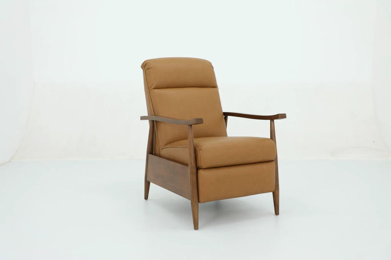 Hampton (B) - Recliner Push Thru The Arms - Santa Fe-Brandy by Unique Piece Furniture