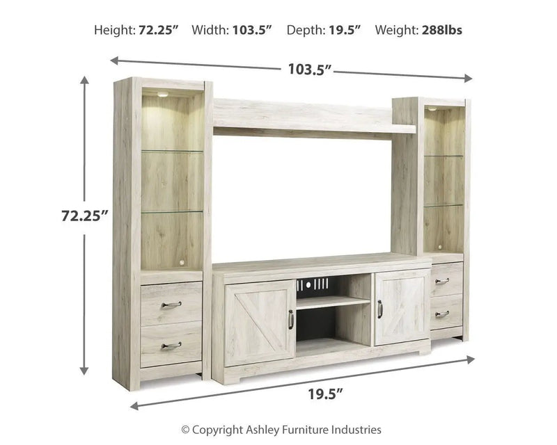 Bellaby - Entertainment Center by Unique Piece Furniture