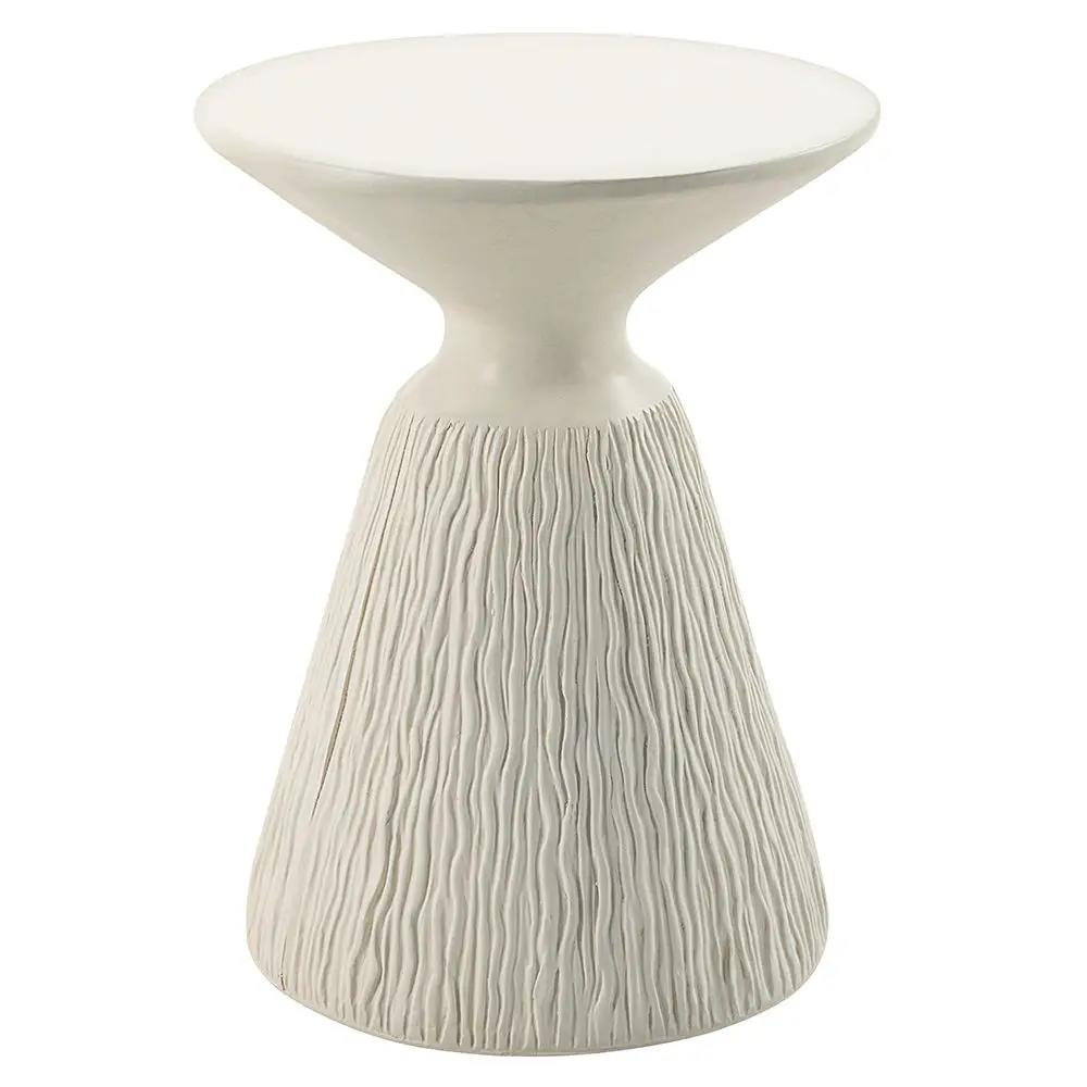 Duane - Accent Table - Natural White by Unique Piece Furniture
