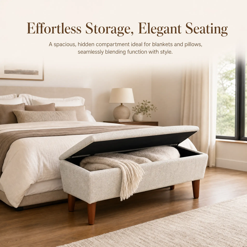 42" Rectangular Ottoman by HouseOfZazla