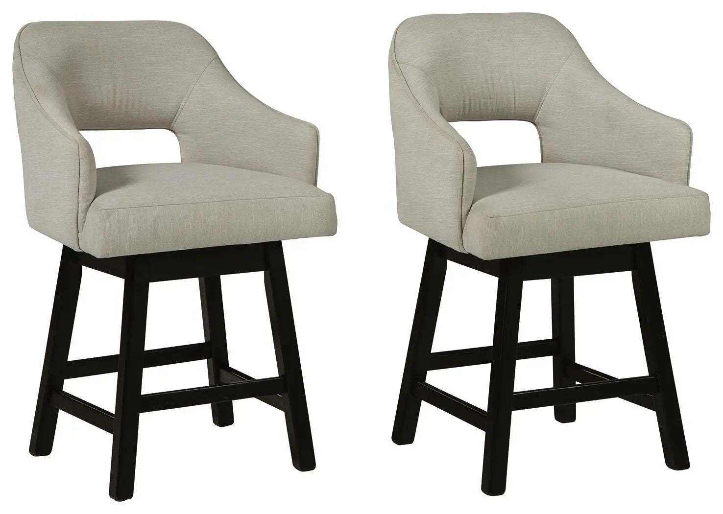 Tallenger - Upholstered Swivel Barstool (Set of 2) by Unique Piece Furniture