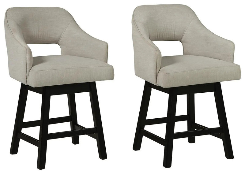 Tallenger - Upholstered Swivel Barstool (Set of 2) by Unique Piece Furniture