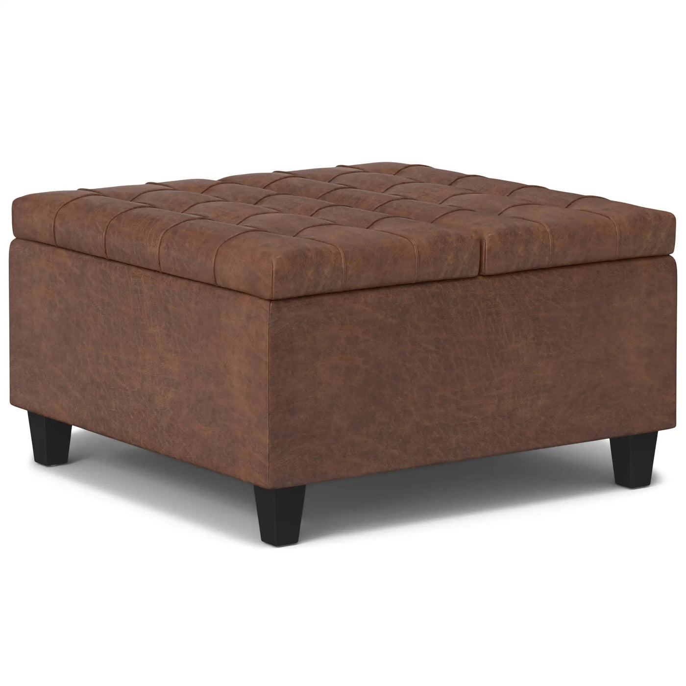 Harrison - Large Coffee Table Storage Ottoman by HouseOfZazla