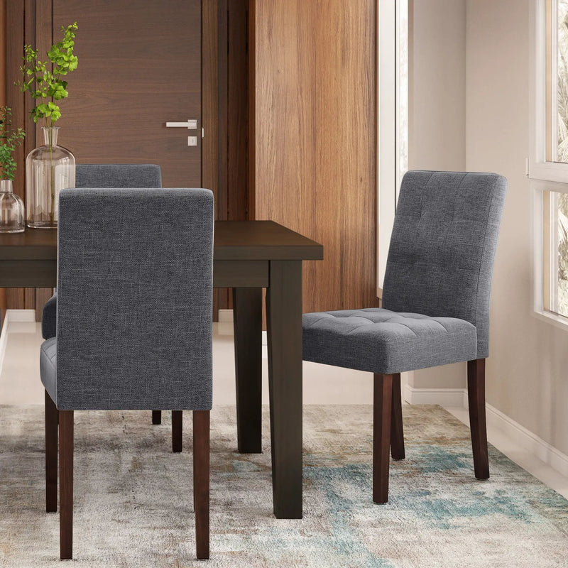 Andover - Parson Dining Chair, Upholstered (Set of 2) by HouseOfZazla