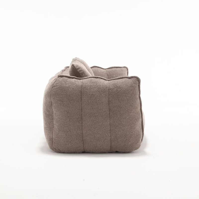 Cozy Beanbag Chair With High Resilience Foam Core For 2 by HouseOfZazla