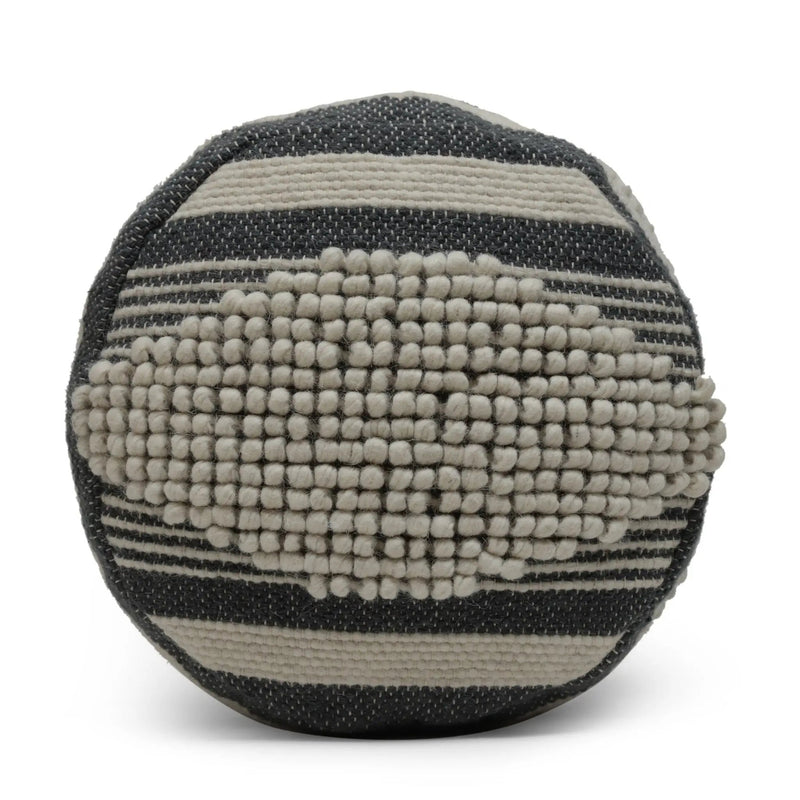 Diamond - Handcrafted Cylindrical Pouf by Unique Piece Furniture