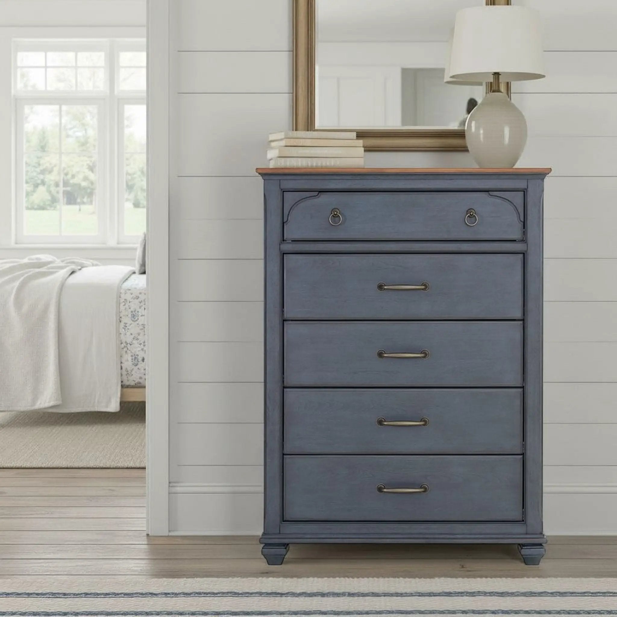 Chest - Blue by Unique Piece Furniture