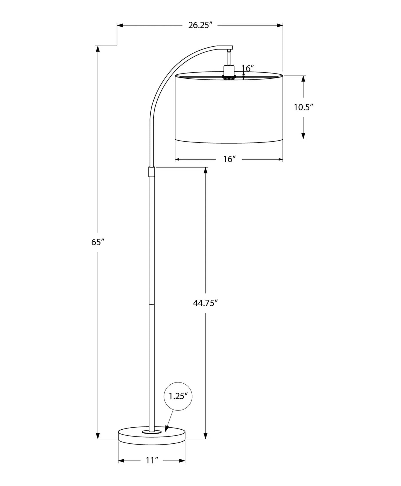 Contemporary Design Floor Lamp Lighting by HouseOfZazla