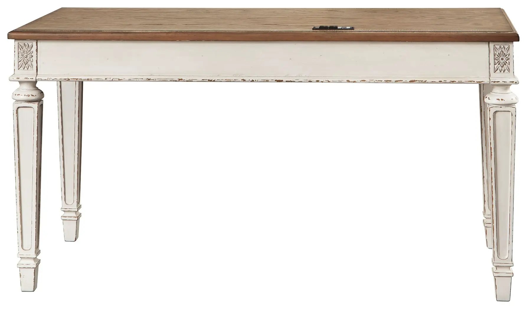 Realyn - Home Office Desk - Light Brown by Unique Piece Furniture