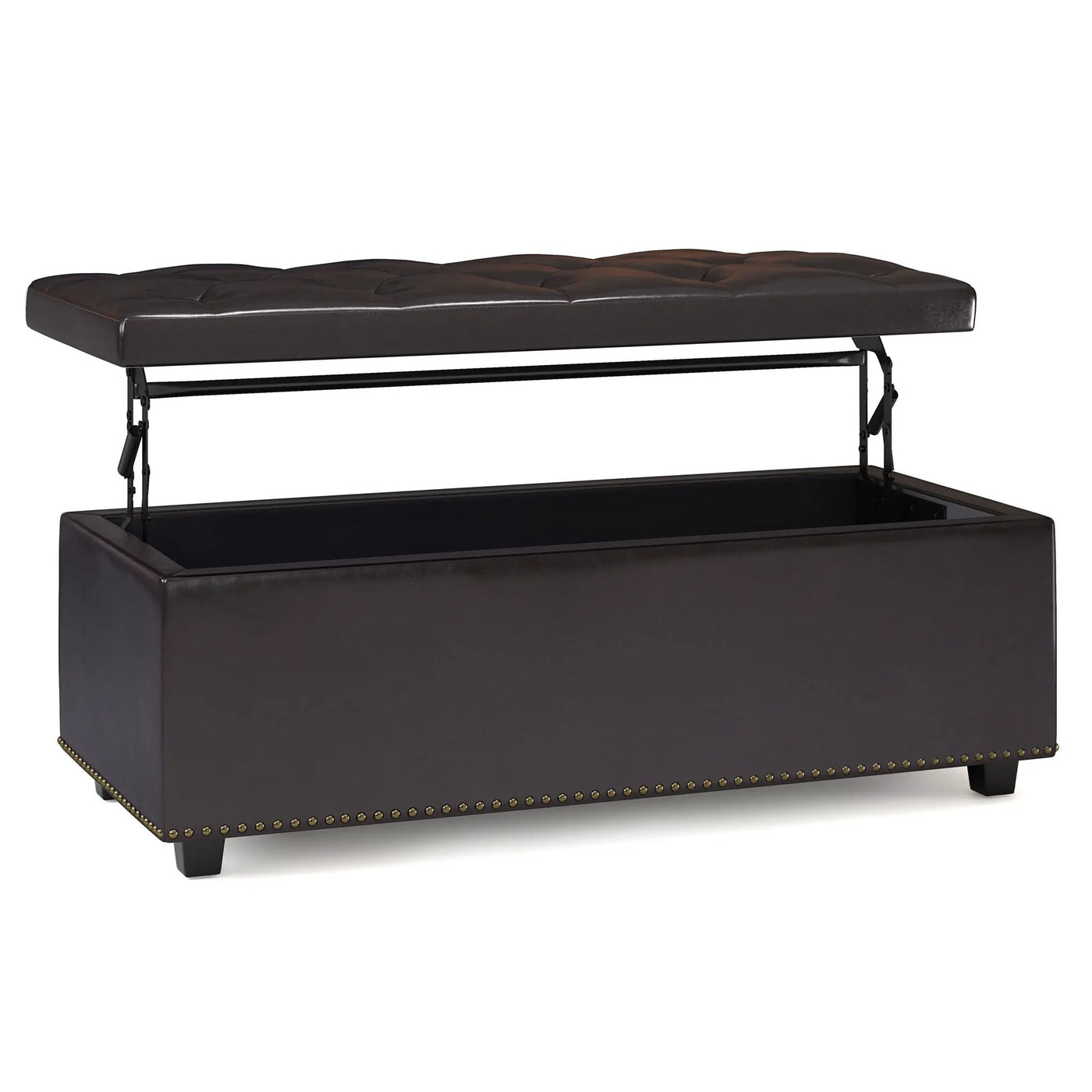 Hamilton - Upholstered Lift Top Rectangular Storage Ottoman by Unique Piece Furniture