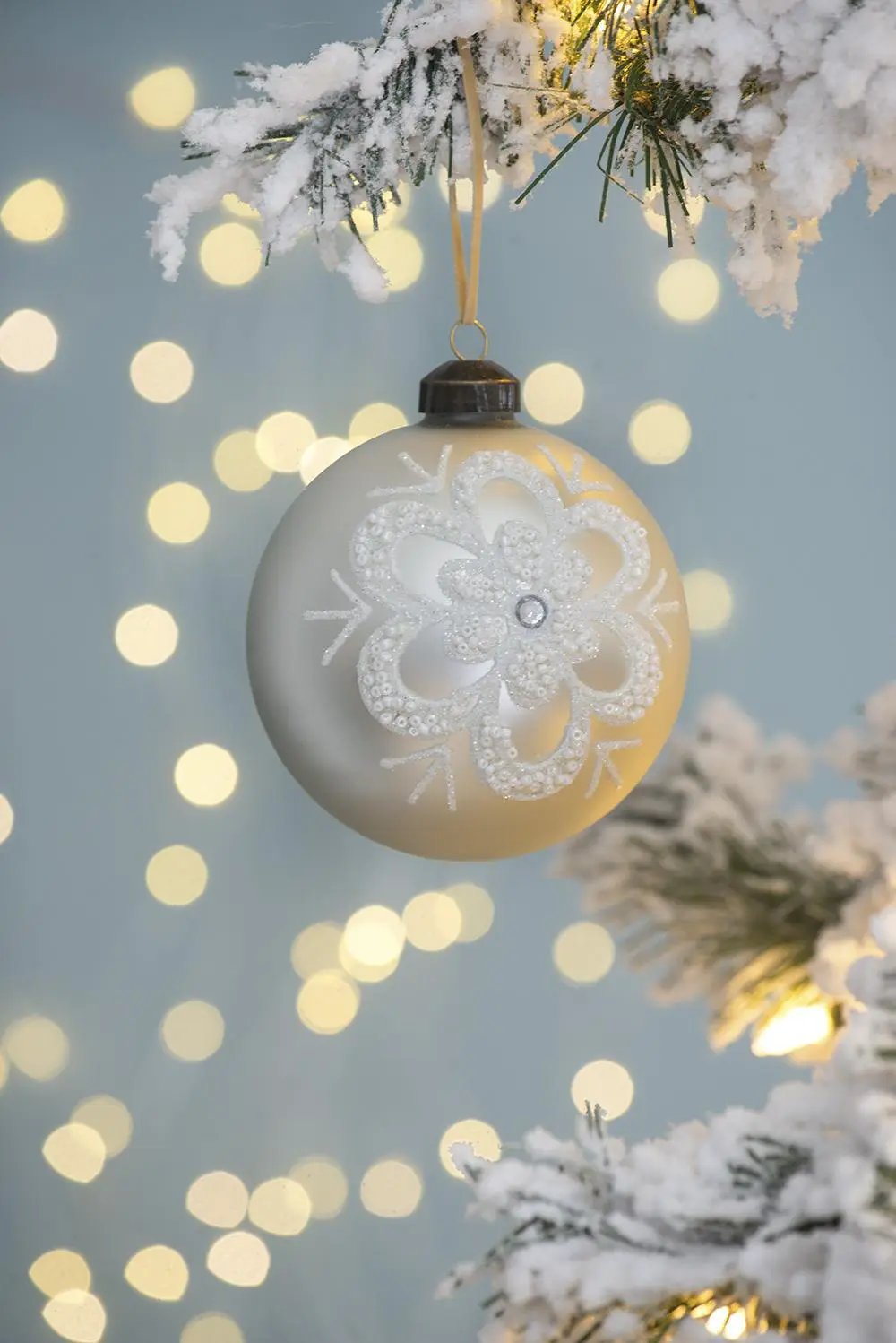 Christmas Ball Ornaments, Hanging Ball Christmas Tree For Holiday Decorations by HouseOfZazla