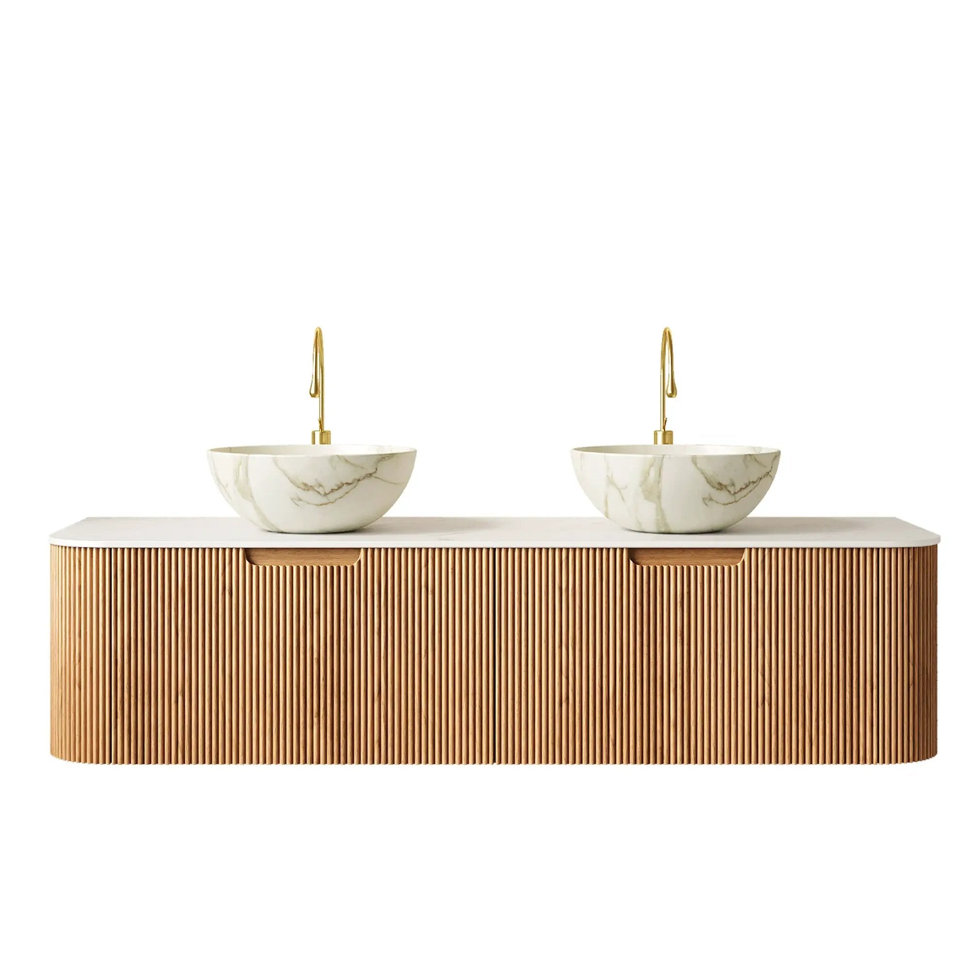 Dina 60" Bathroom Vanity & Sinks by HouseOfZazla