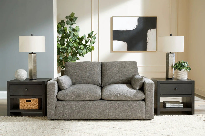 Dramatic - Loveseat - Granite by Unique Piece Furniture