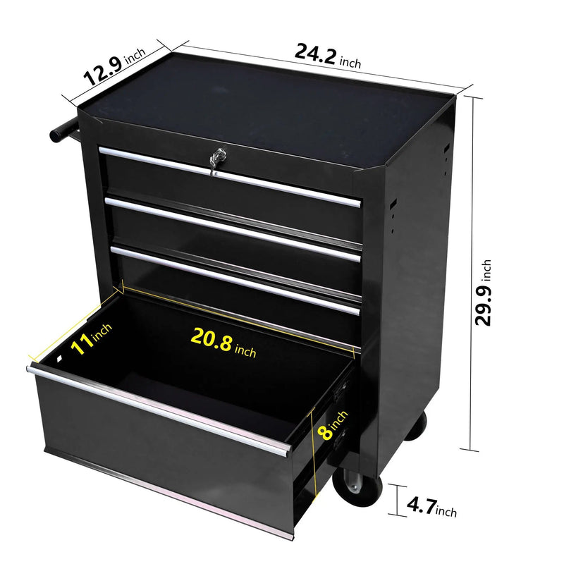 Multifunctional Tool Cart With Wheels And Drawers by HouseOfZazla