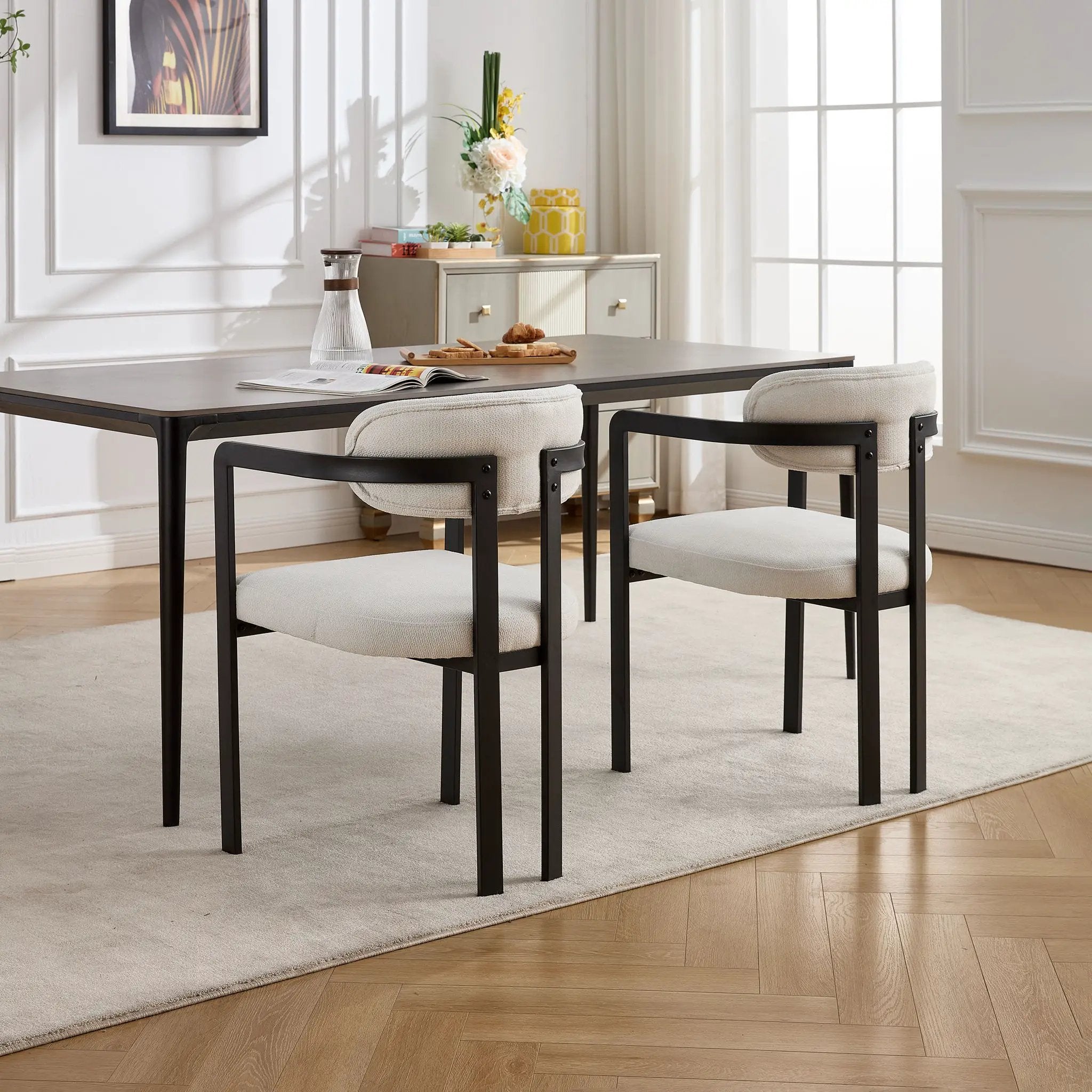 Dining Arm Chairs (Set of 2) by Unique Piece Furniture