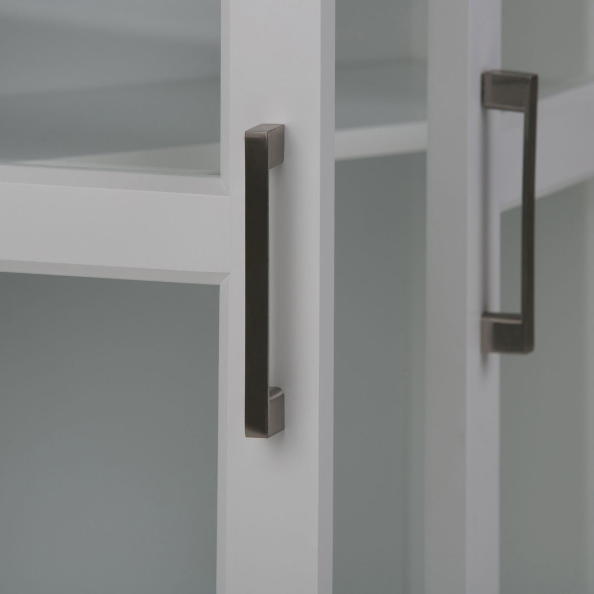 Avington 2 Door Wall Cabinet with Cubbies - Pure White, photo 7 of 8