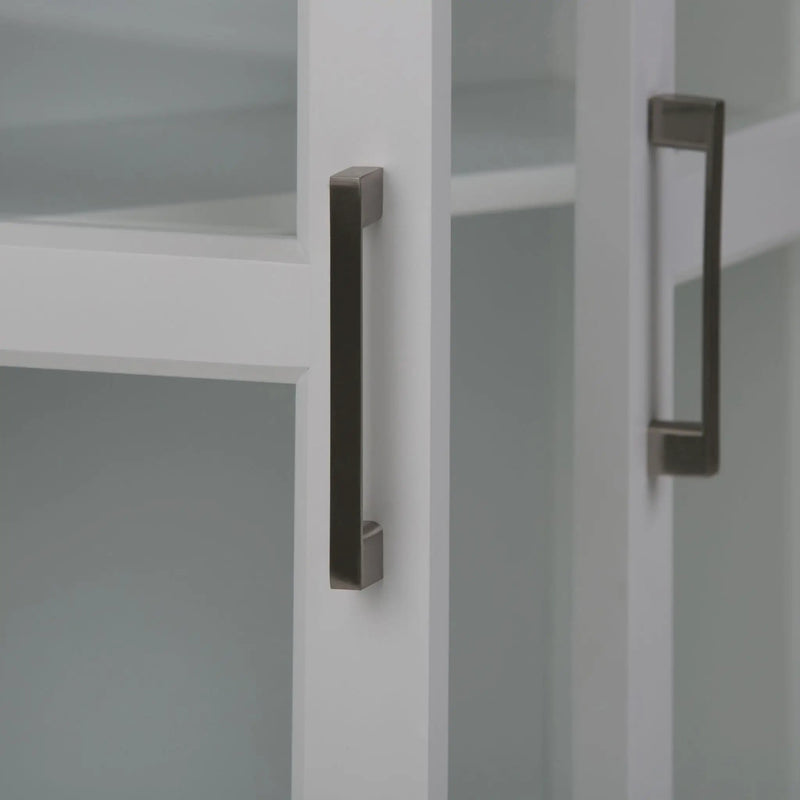 Avington - 2 Door Wall Cabinet With Cubbies - Pure White by HouseOfZazla