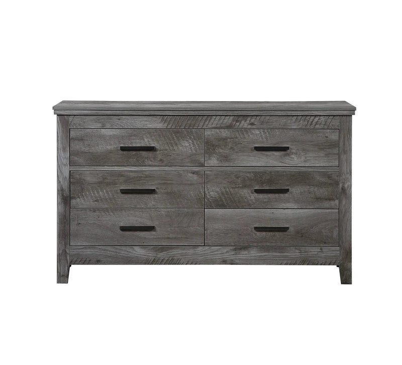 Vidalia - Rustic Dresser - Gray / Oak by Unique Piece Furniture