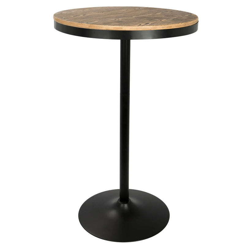 Dakota - Industrial Adjustable Bar Dinette Table by Unique Piece Furniture