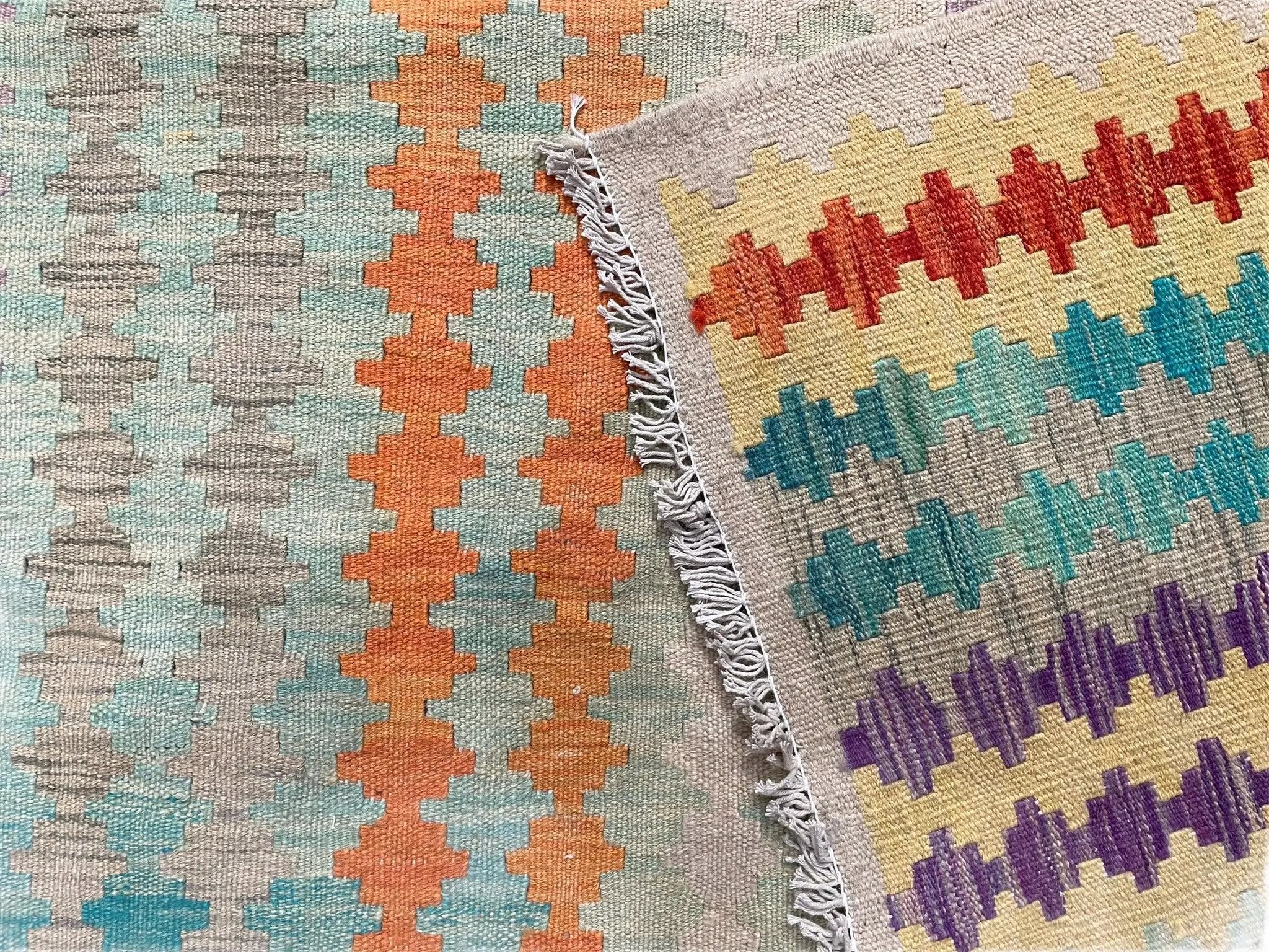 Colorful Kilim Rug 6x8 Multicolor Turkish Kilim Rug 6 x 8 Flat Weave Kilim Playful Anatolian Kilim Wool Kilim New Rug by Jewel Rugs