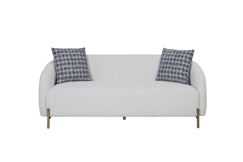 Rounded Sofa - White by HouseOfZazla