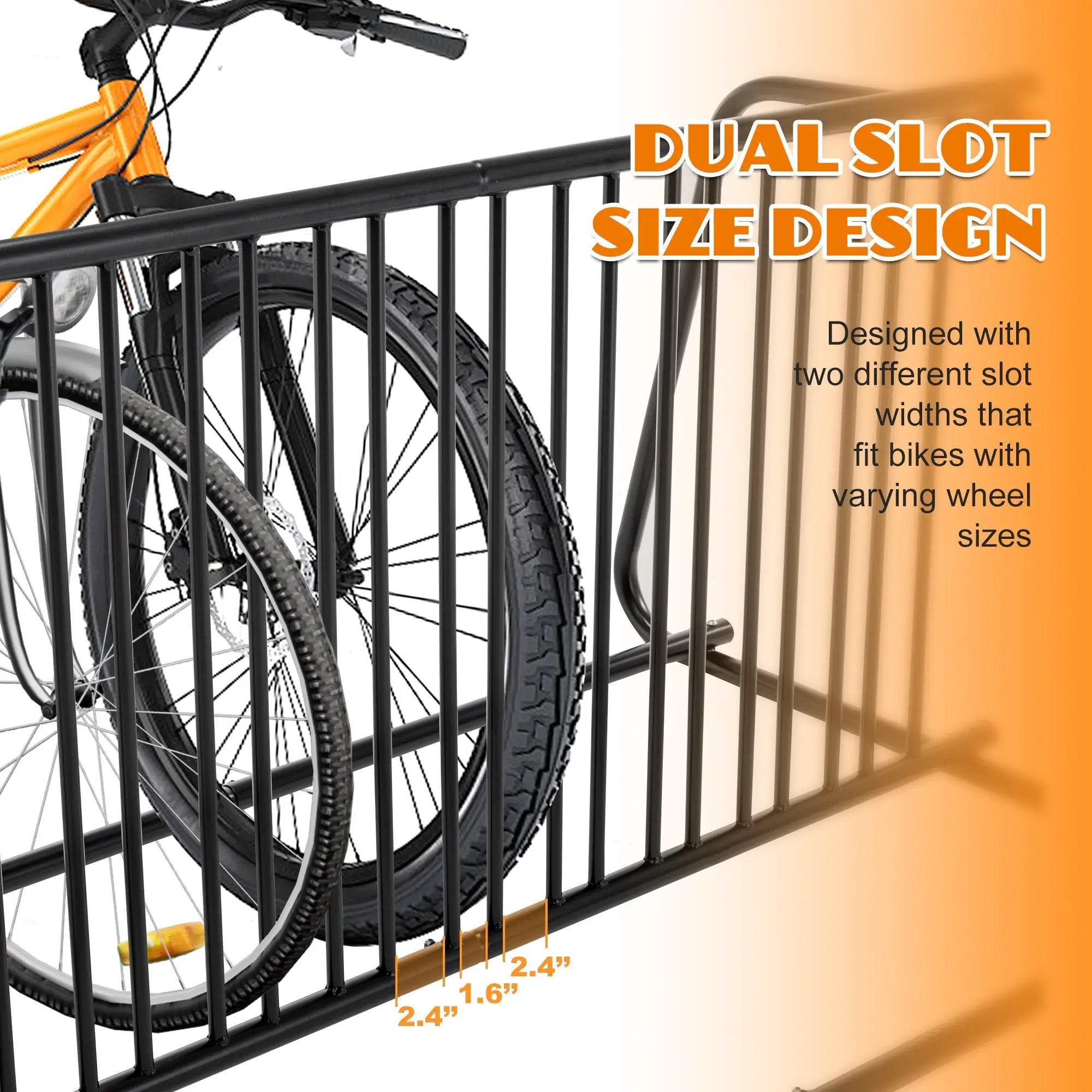 10-Bike Floor Bike Rack by HouseOfZazla