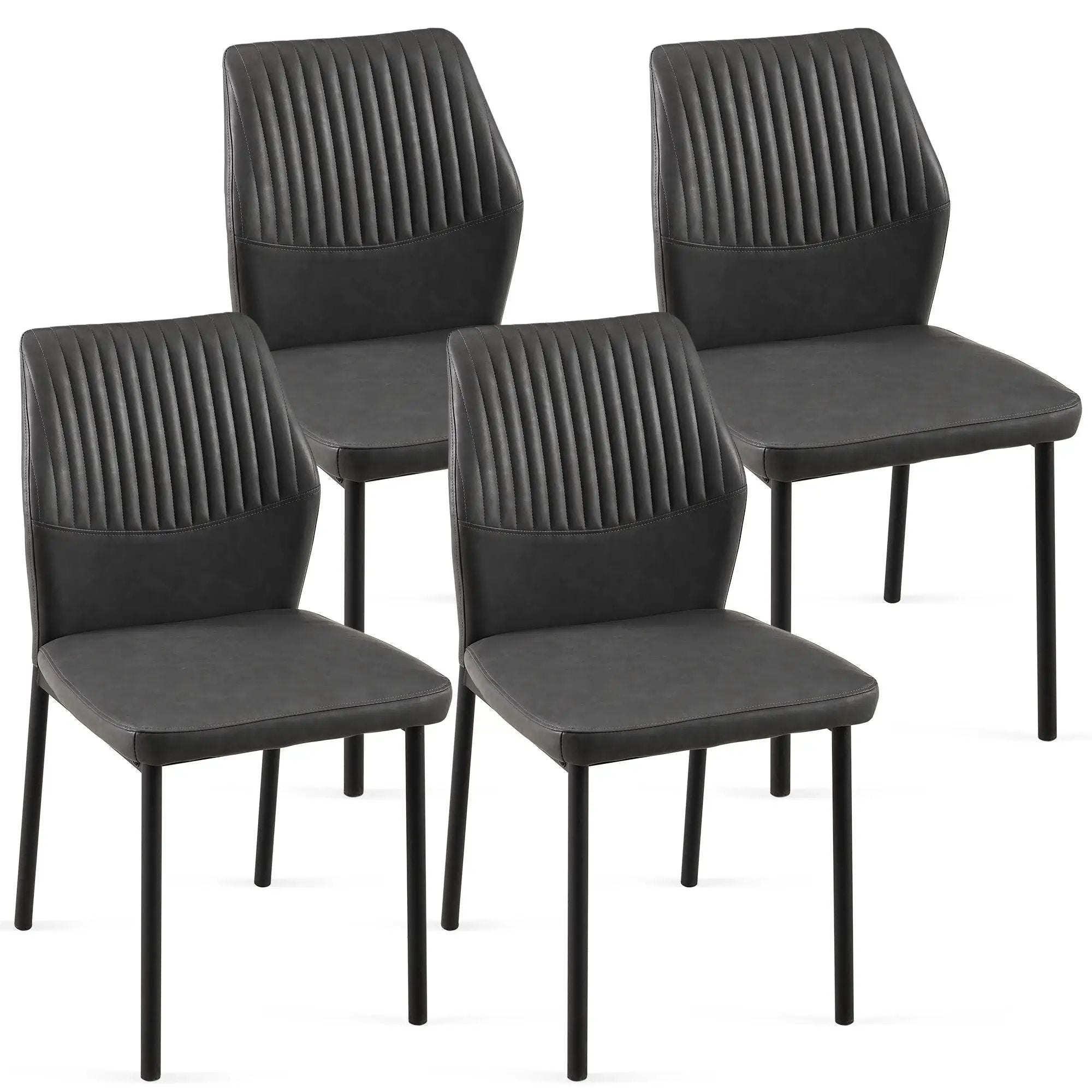Dining Chairs Living Room Chair Modern Kitchen Armless Side Chair With Metal Legs by HouseOfZazla
