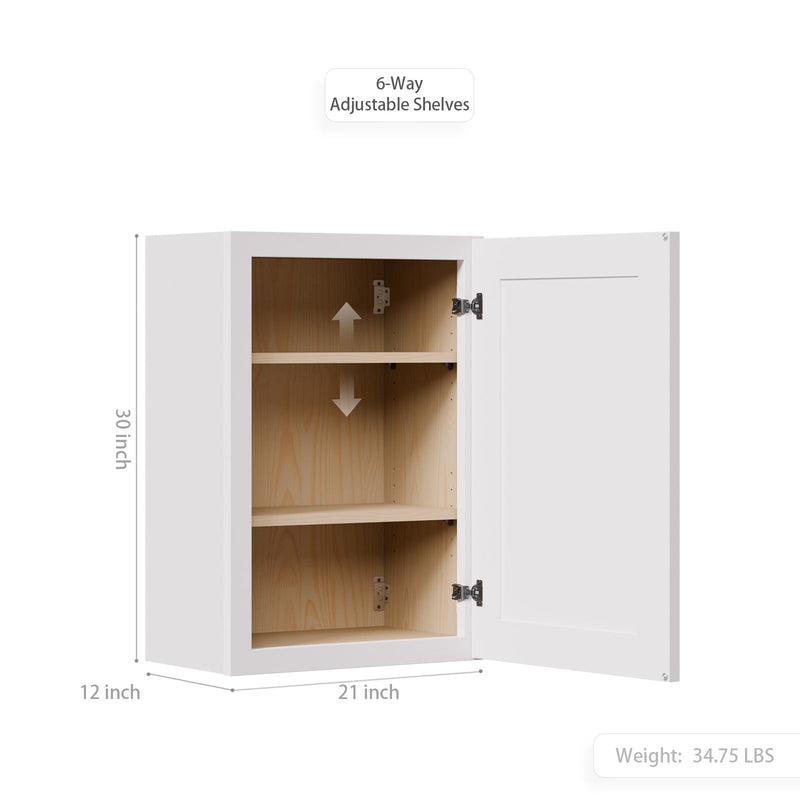 Maximize Small Space 21" Solid Wood Shaker Cabinet by HouseOfZazla