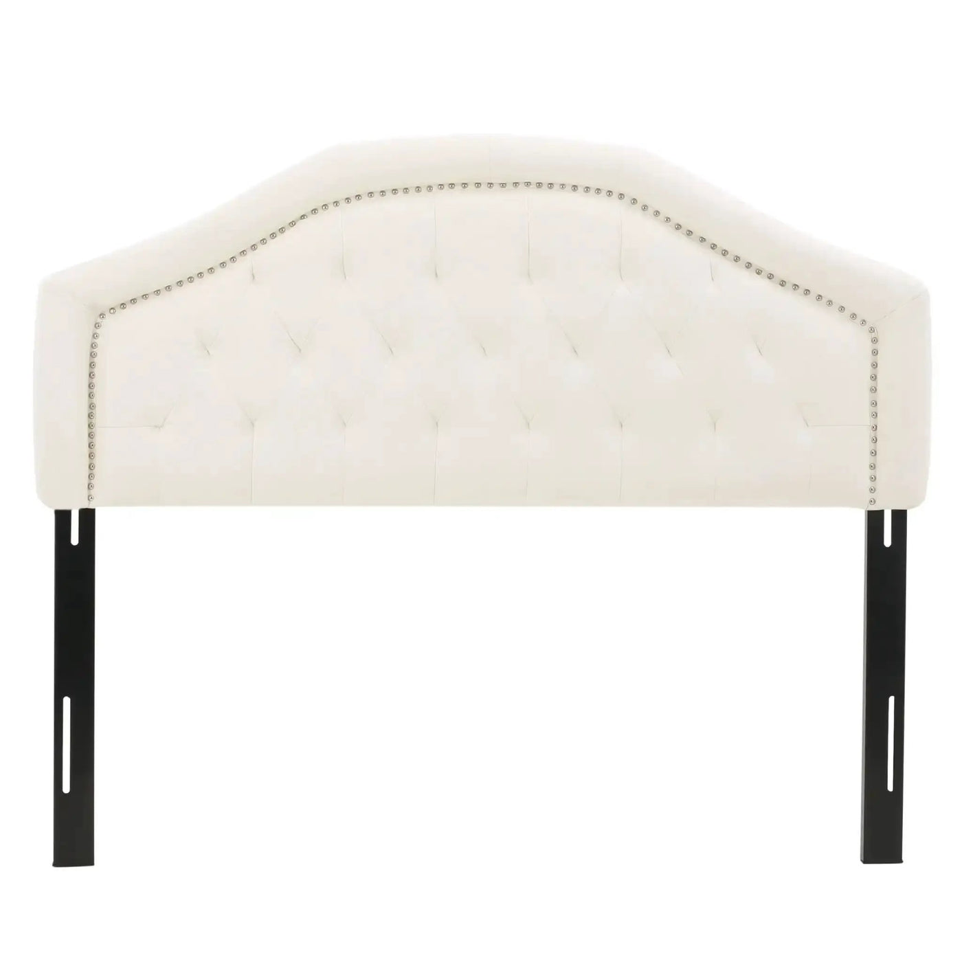 Kaarina Contemporary Tufted Fabric Headboard by HouseOfZazla