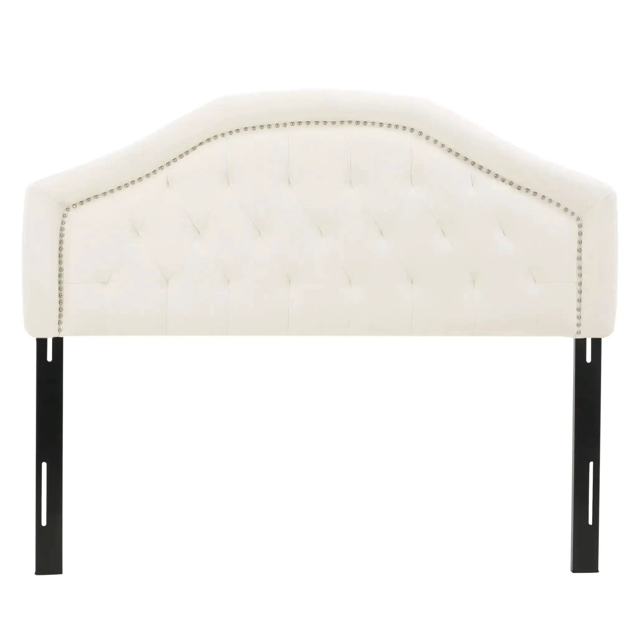Kaarina Contemporary Tufted Fabric Headboard by HouseOfZazla