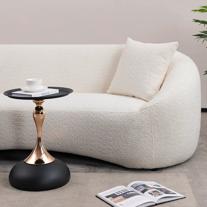 Minimalist Curved Sofa, 3 Seater by HouseOfZazla
