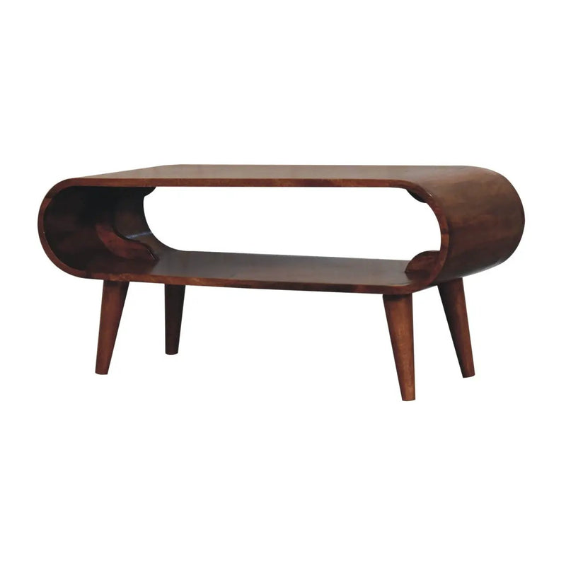 Solid Wood Amaya Nordic Style Coffee Table by HouseOfZazla
