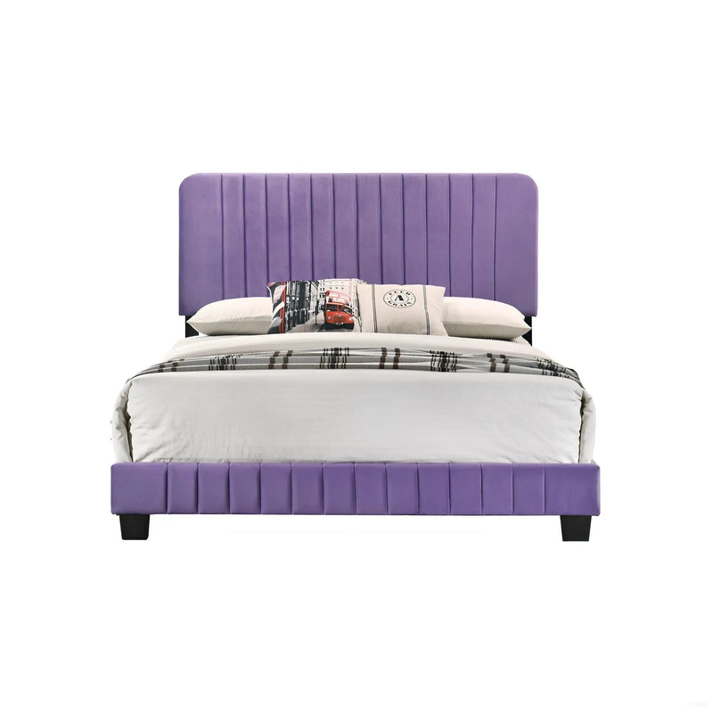 Channel Tufted Bed by Unique Piece Furniture