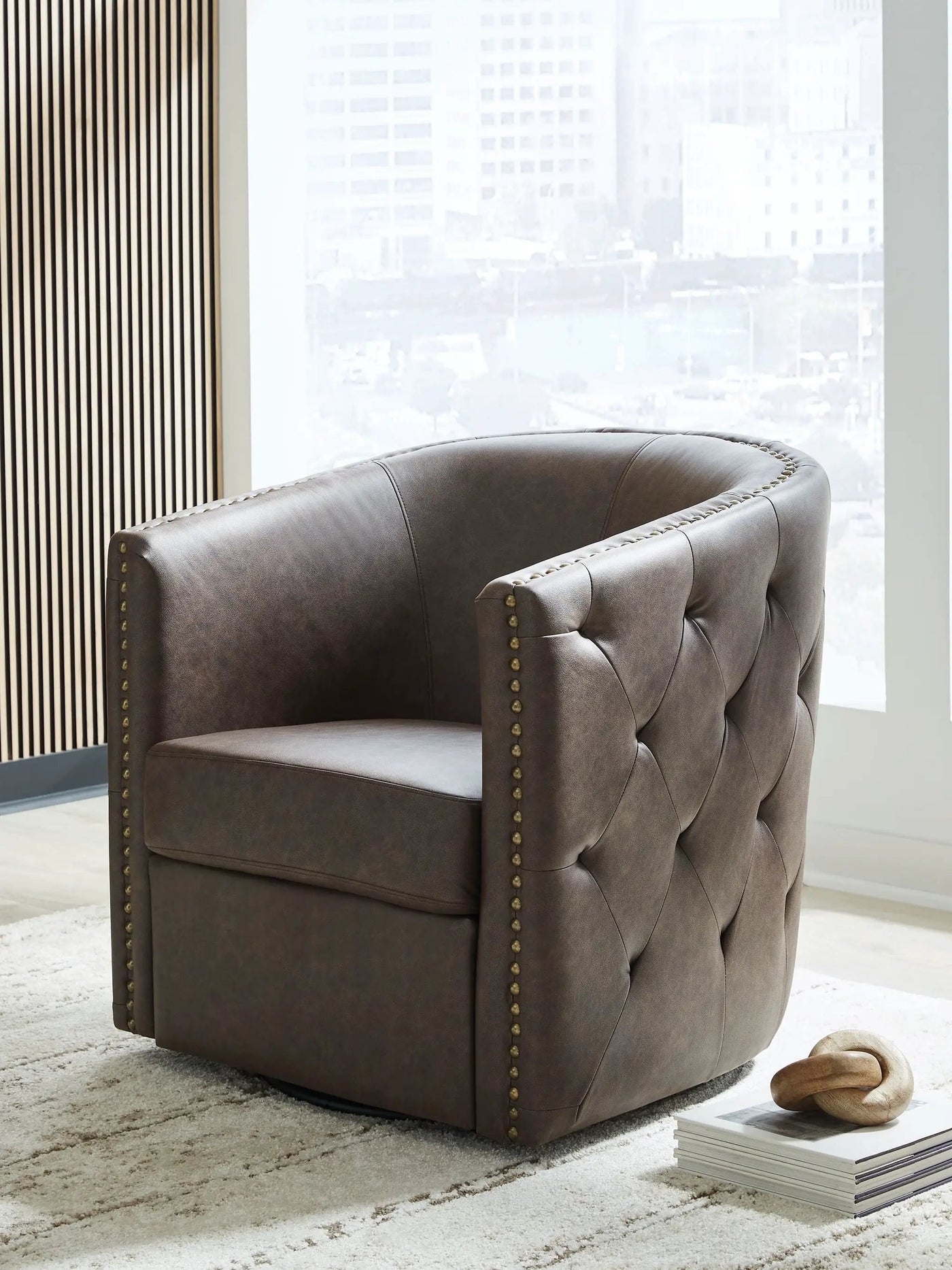 Brentlow - Swivel Accent Chair by Unique Piece Furniture