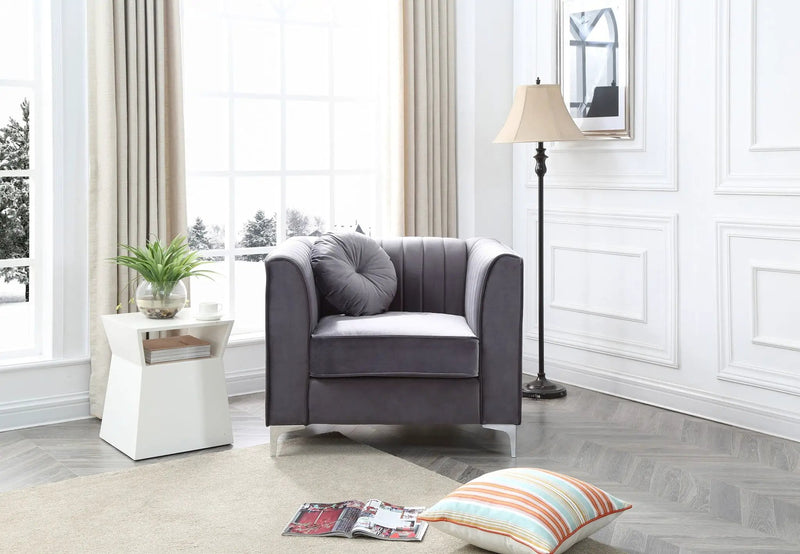 Contemporary Sloped Armchair by Unique Piece Furniture